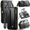 Handyhülle Wallet S24 FE S26 A15 Klapphülle Mit Reißverschluss Kartenfach