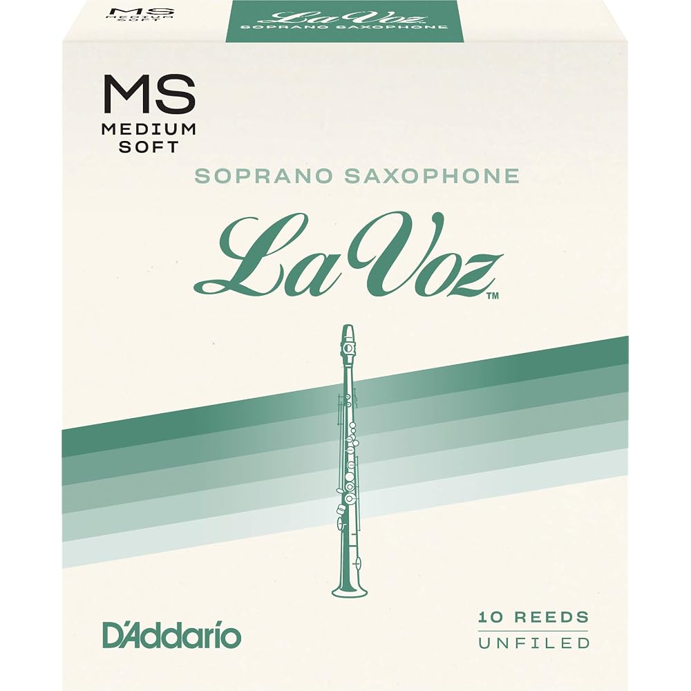 Rico Soprano Saxophone Reed Lavose MS (medium soft)