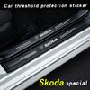 Autocollant de voiture Bande autocollante anti-rayures pour Skoda octavia 2 a7 a5 rapid fabia yeti superb KAMIQ KAROQ kodiaq SCALA citigo virs Acc