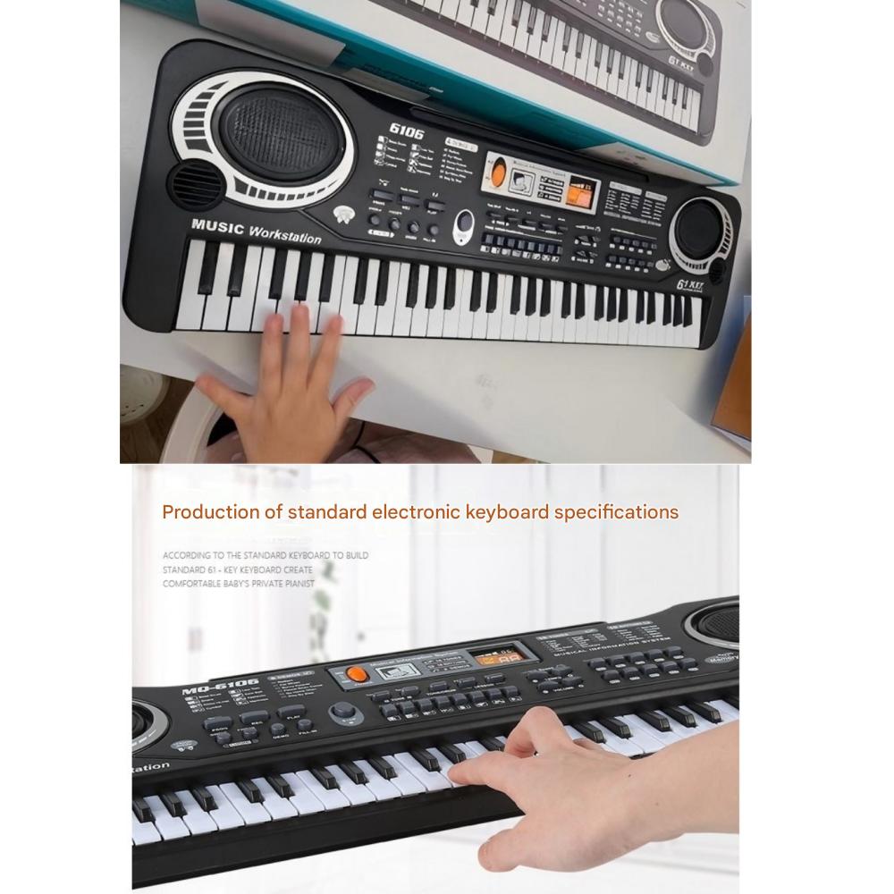 Digital, Electronic, 61-key Piano, for Beginners', Keyboard