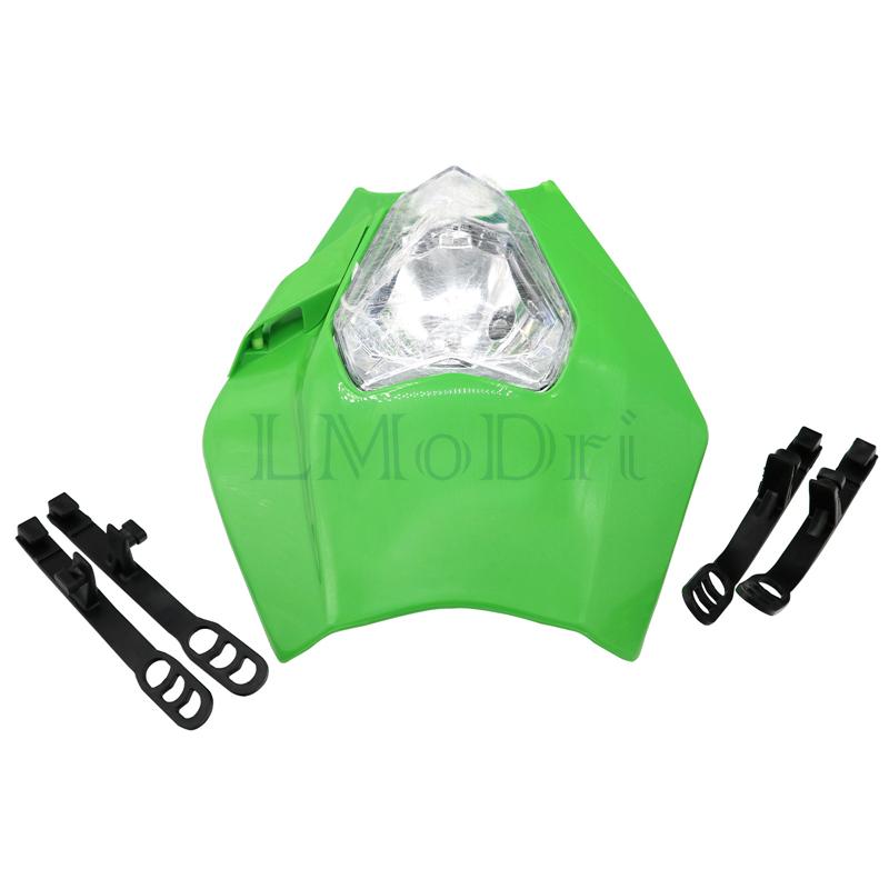 LMoDri 4 Colors Motorcycle Dirt Bike Motocross Universal Headlight Fairing For KTM SX