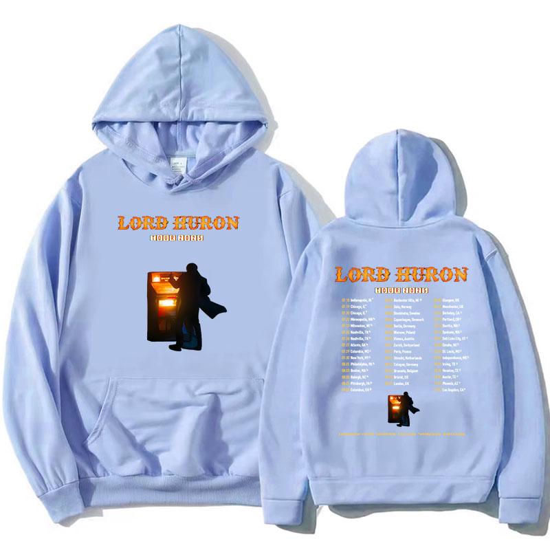 Lord Huron Tour 2025 Hoodies Fashion Long Sleeve Hooded Sweatshirts Fleece Autumn Casual Women Pullovers Unisex Streetwear
