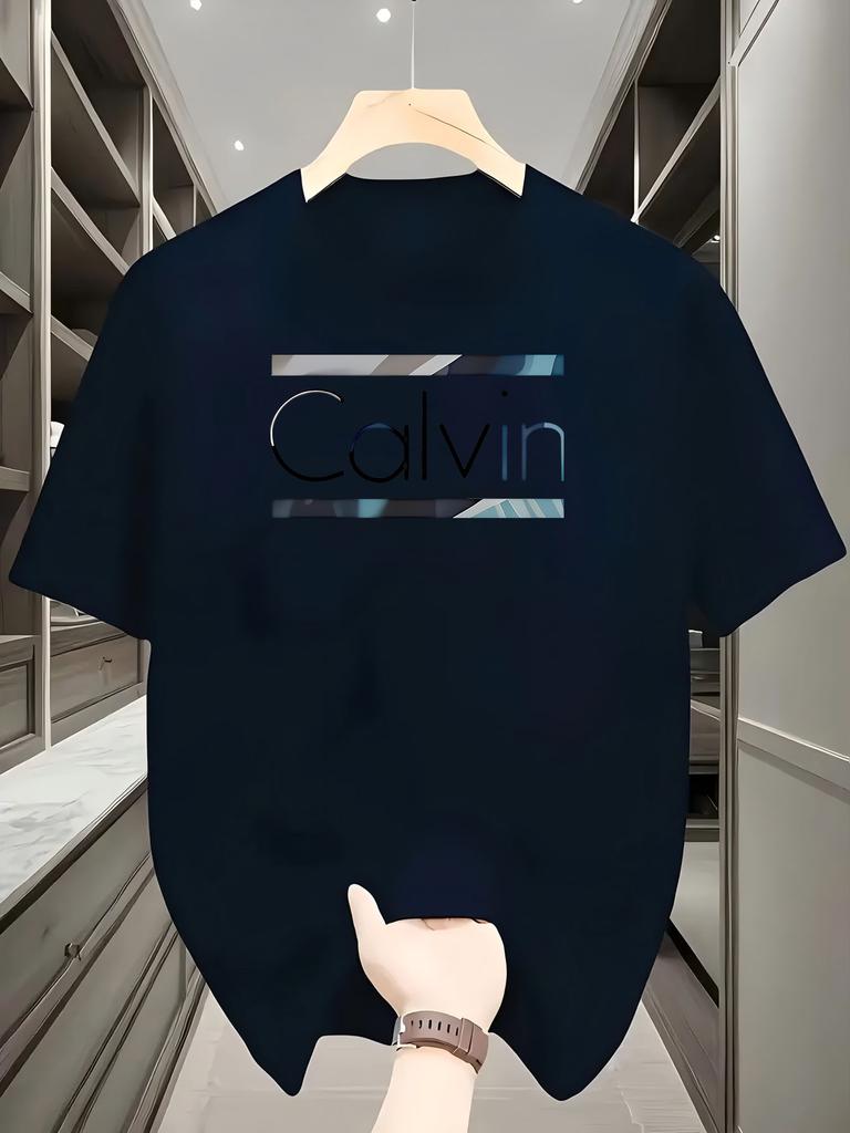 Simple Versatile Letter Print 100 Cotton Men Woment Tshirt Summer Autumn Daily Outdoor Sports Party Casual Street Short Sleeve