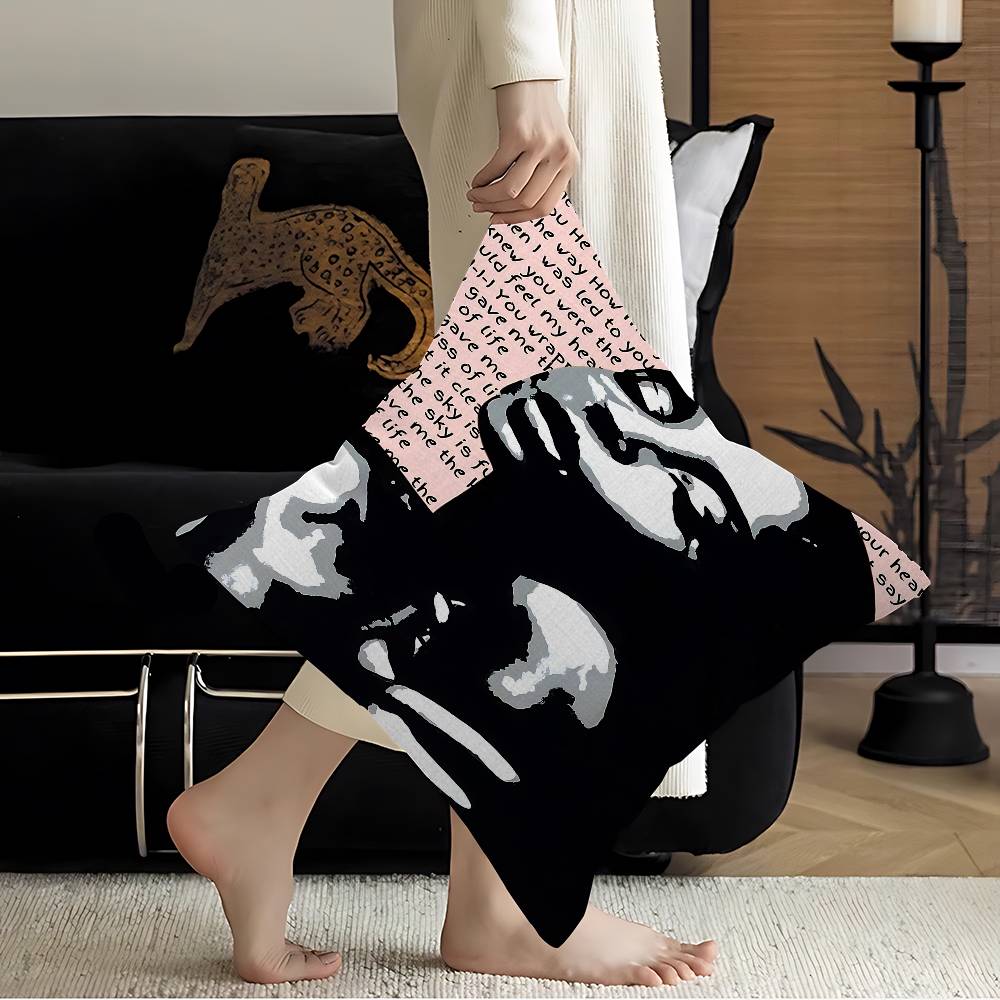 Singer Sade Office Cushion Pillowcase Car Cushion Cover45X45Cm Lumbar Pillowcase Sofa Pillowcover