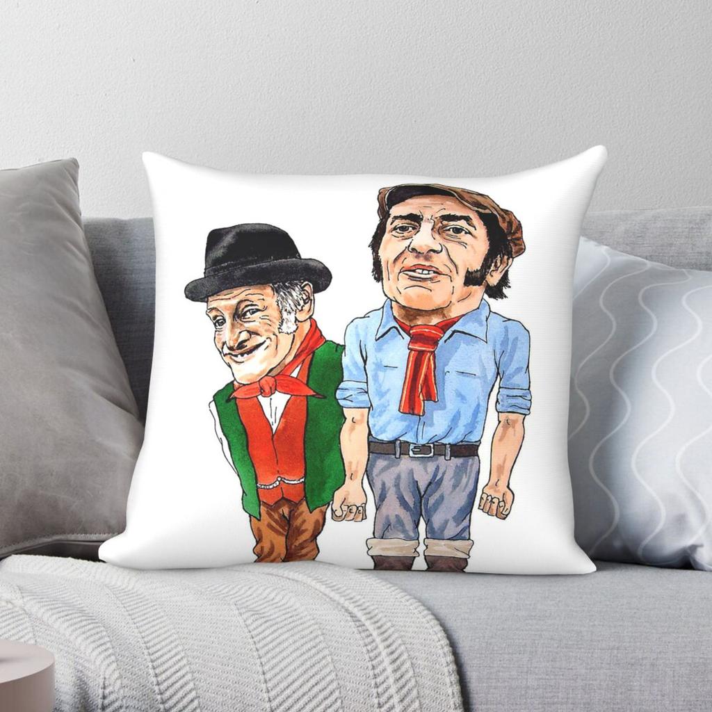 Steptoe And Son Comedy Cartoon Pillowcase Polyester Linen Velvet Pattern Zip Decor Pillow Case Bed Cushion Cover