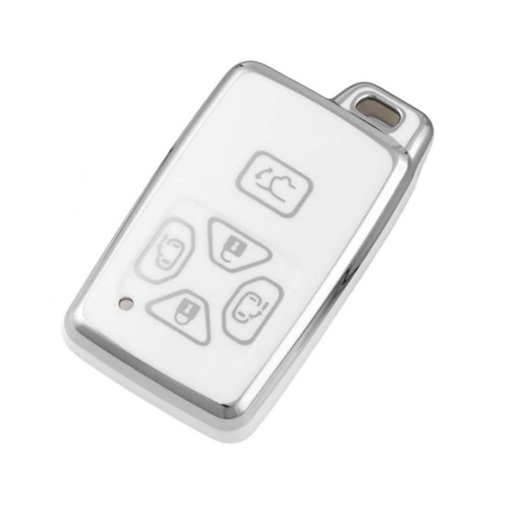 

Чехол для ключа Alphard 20 Серии Совместим с Toyota Noah Voxy 60 key case белый