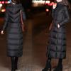 2026 Women's Winter Cold Coats Long Parkas Warm Down Basic Jacket Fashion Cotton Padded Outwear Female Hooded Windproof Overcoat
