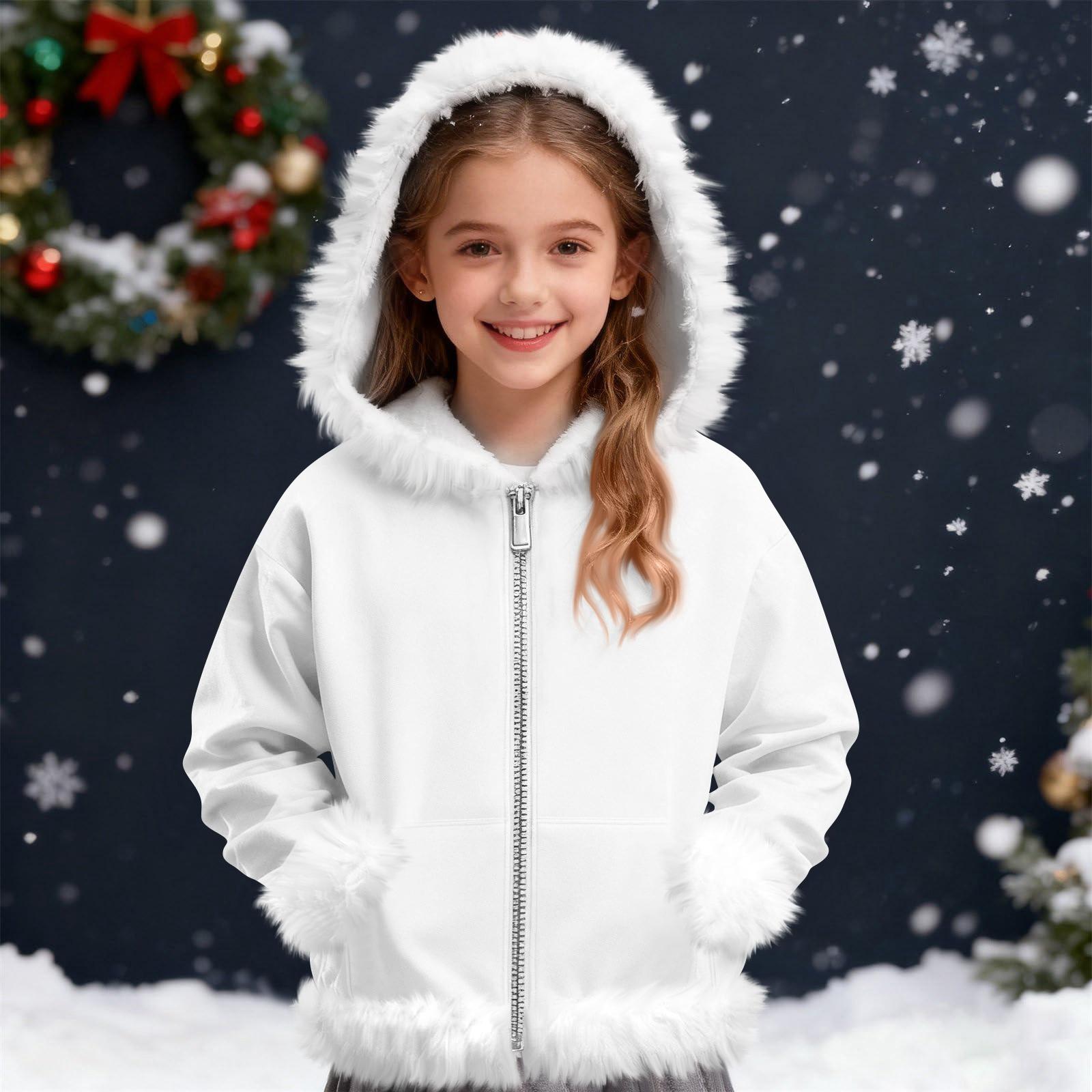 

Children s Sweatshirt Girls Boys Long Sleeve Lightweight Casual Hoodie Loose Comfortable Sweatshirt 160 белый