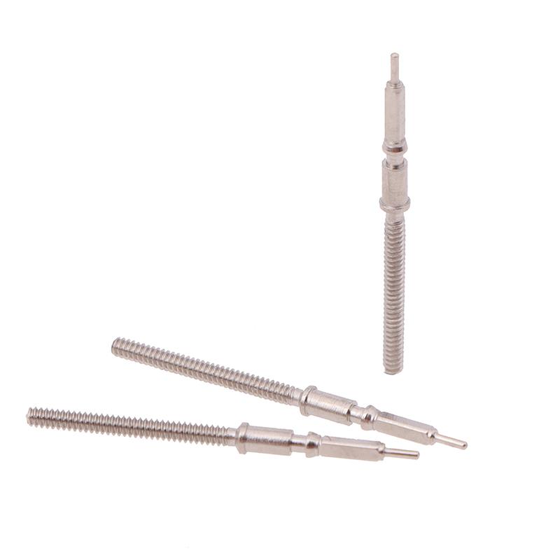 

Набір сталевих заводних головок для годинника 6 шт. Підходить для механізмів Eta2824 2834 2836-2 2846 Сталева заводна головка Заводний вал Запчастини Аксесуари 1