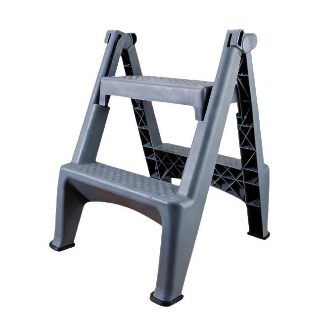 Portable Two-Step Foldable Car Wash Step Stool