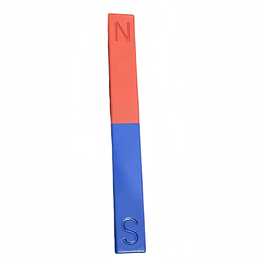 Set di Magneti Rossi e Blu a Forma di U e a Barra per l'Insegnamento della Fisica