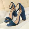Fashion Sexy High Heels New Women Pumps Comfort Women Shoes Block Heels Ladies Shoes Buckle Women Heels Female Shoes Women Sandals