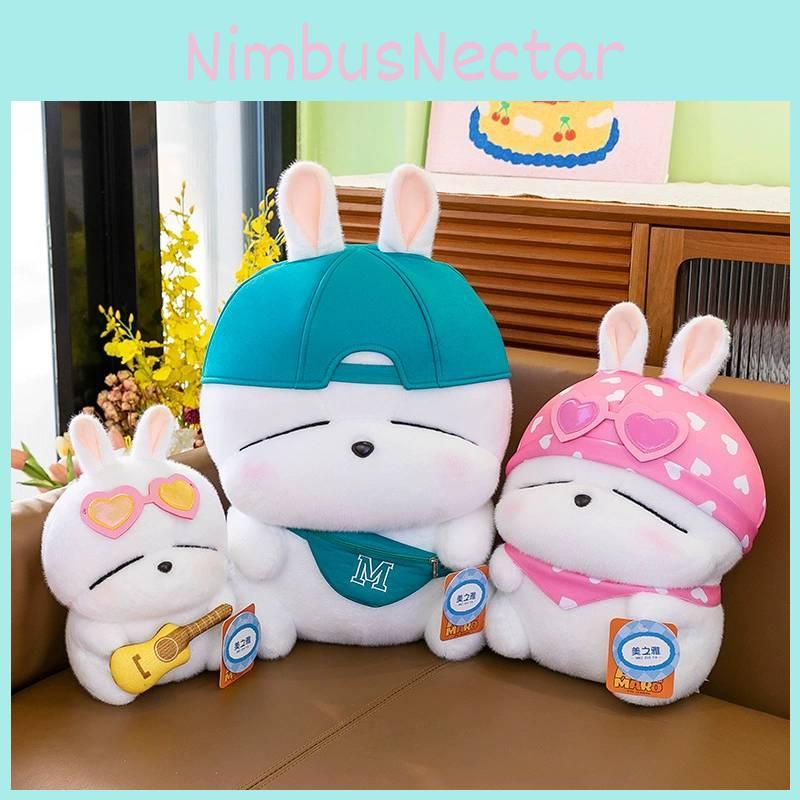 Rabbit Furry Rascal Plush Bear Girls Bedtime Pillow Birthday Gift For Toy Kids