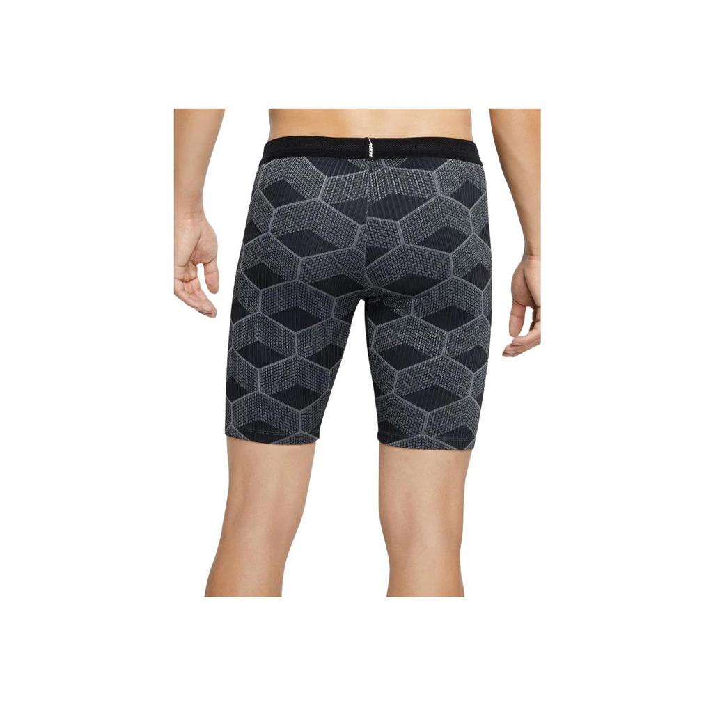 Nike Elastic Waistband Shorts with Logo Men Bottoms Grey CV0373-068