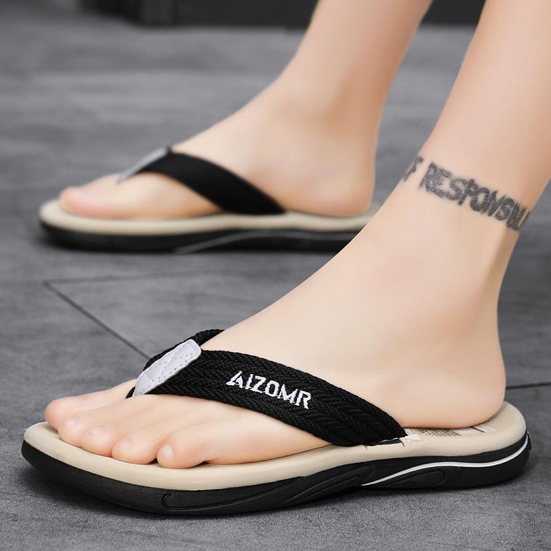 Καλοκαιρινές Ανδρικές Μοντέρνες Casual Παντόφλες Σανδάλια Παπούτσια Παραλίας Παντόφλες Ψαροκόκαλο Παπούτσια Σπιτιού Ανδρικά