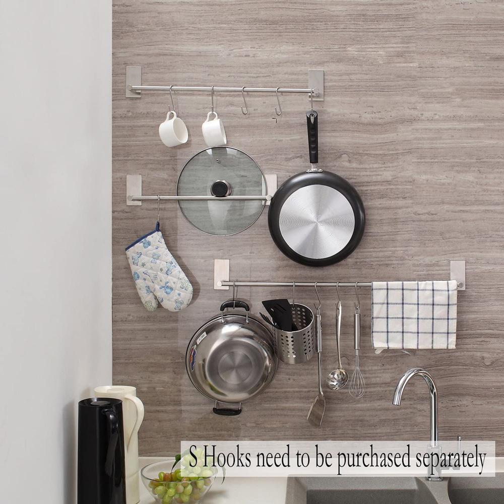 Wall Mounted Bathing Kitchen Holder Shelf Towel Rail Towel Bar Bathroom Accessories Towel Rack