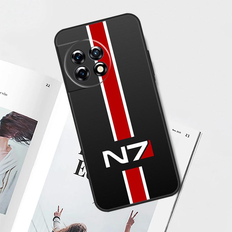 N7 Mass Effect Case For OnePlus Nord CE 5 3 4 Lite N20 N30 OnePlus 15 13 12 11 9 10 Pro 13T 13R 10T Cover