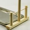 Parrot Playstand Safe Eco Friendly Double Layer Wooden Bird Playground for Cockatiel