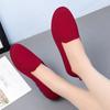 Cloth Shoes Women's Soft Sole Lightweight Fly-woven Breathable Casual Shoes Chinese Casual Shoes