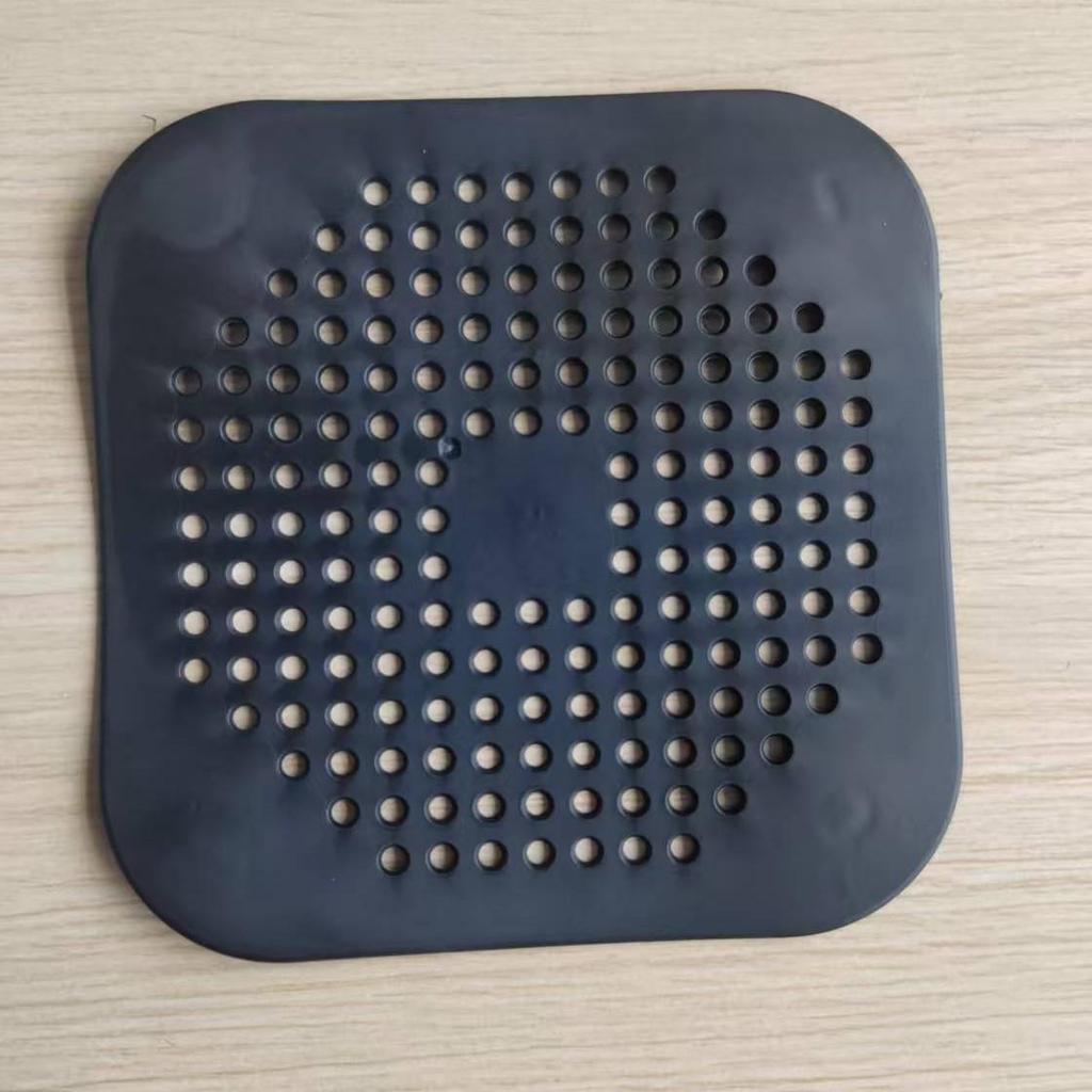 Square Silicone Anti-Odor Floor Drain Stopper for Bathroom and Toilet