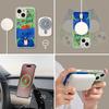 Elephant Back Fitting Magnetic Suction Bracket Suitable for Apple 16 Transparent Mobile Phone Case 15 Promax Large Hole Anti-fall 14 Cute 13