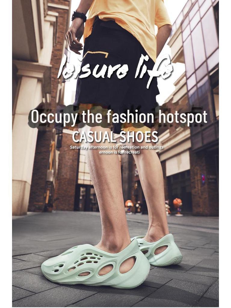 2021 Summer Couple's Large Size Beach Sandals & Slippers for Men and Women