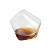 1pc Whiskey Glass Rotating High Belly Cigar Whiskey Cocktail Drinking Wine Cup Tumbler Down Bar KTV Club Glasses