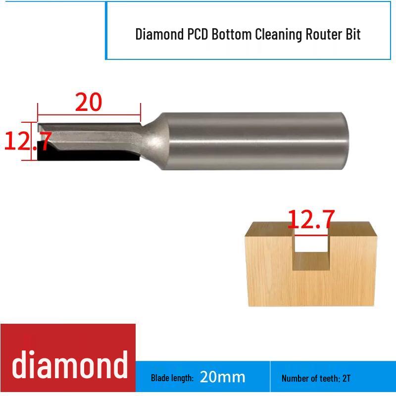 

Aokewen Diamond Flat Bottom Router Bit