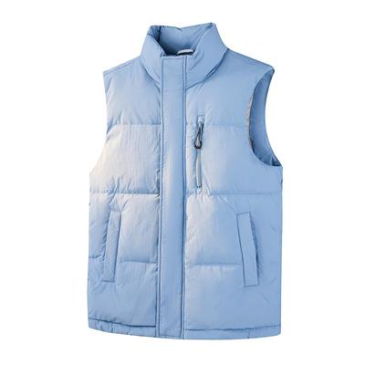 Casual Unisex Warm Down Vest - Versatile & Comfortable