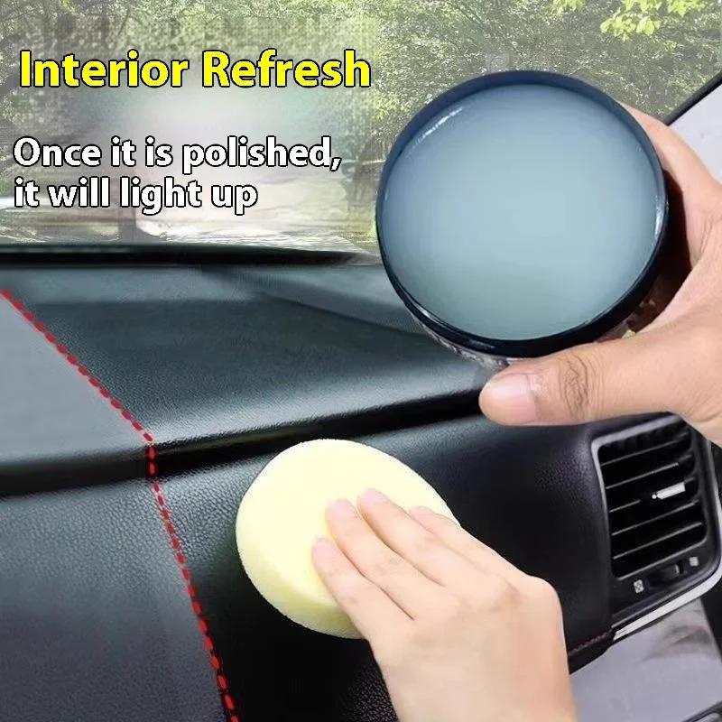 260g Leder Möbelpflegeprodukte Lederreiniger Ledertasche & Sofa Pflege Lederpaste Autoleder Anti-Aging Reiniger