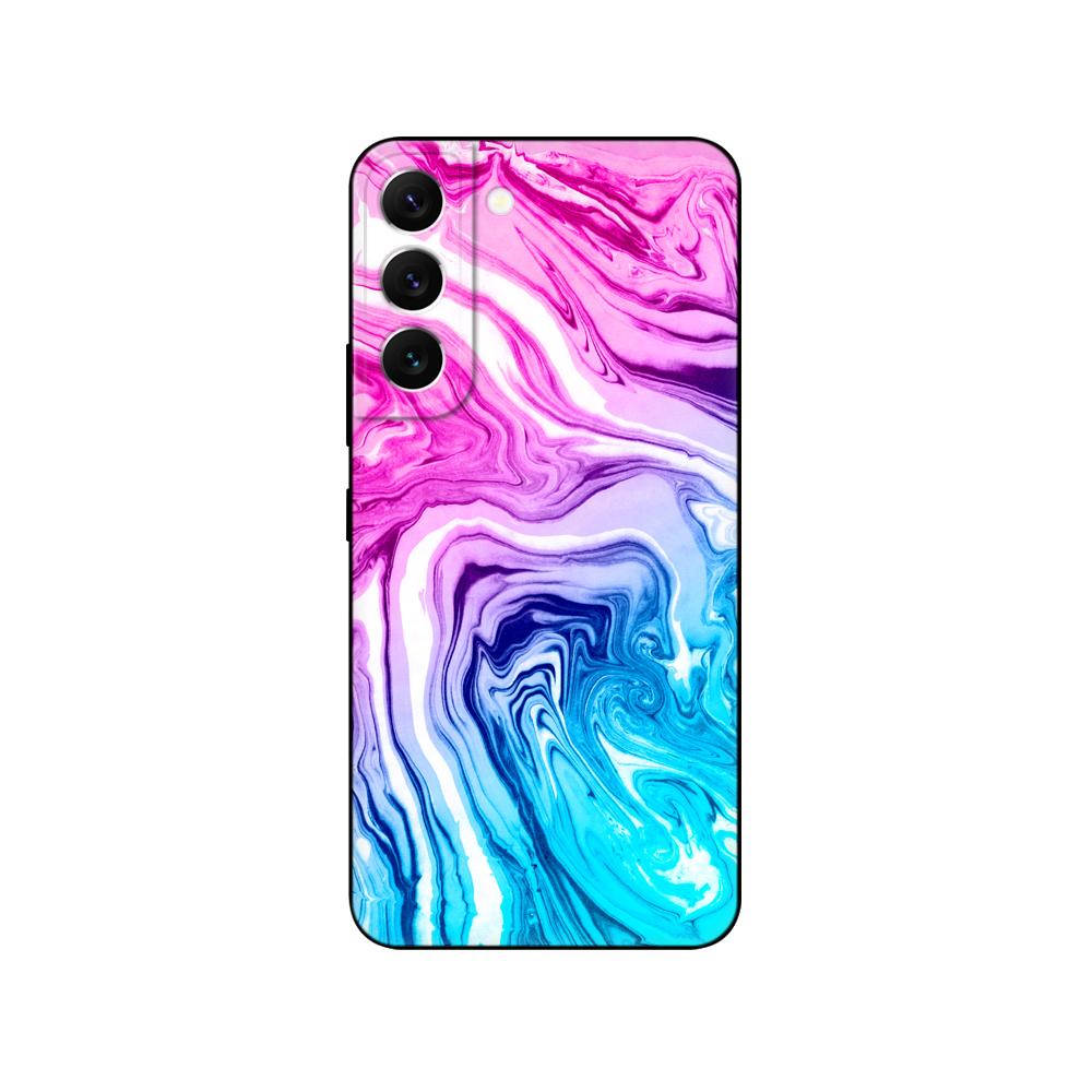 Pro Samsung Galaxy S22 | S22+ | S22 Ultra 5G Pouzdro Pro Samsung S22 Plus Zadní kryt telefonu černé tpu pouzdro růžové Anime vesmírné auto