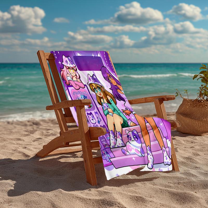 Pixel Game Mode Strandtuch: Ideal für Sommerabenteuer Weich, saugfähig und schnell trocknend geeignet zum Schwimmen und Baden