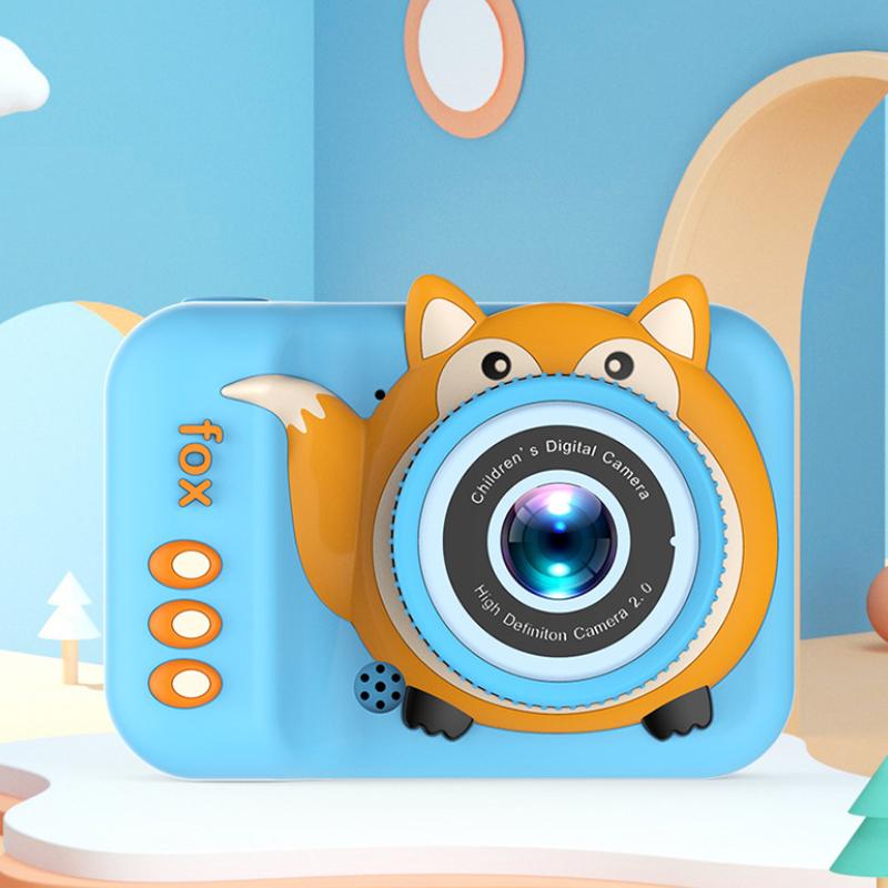 New Instant Children's Print Camera StrapLittle SLR Children's Camera Cartoon HD Dual Camera Digital Camera
