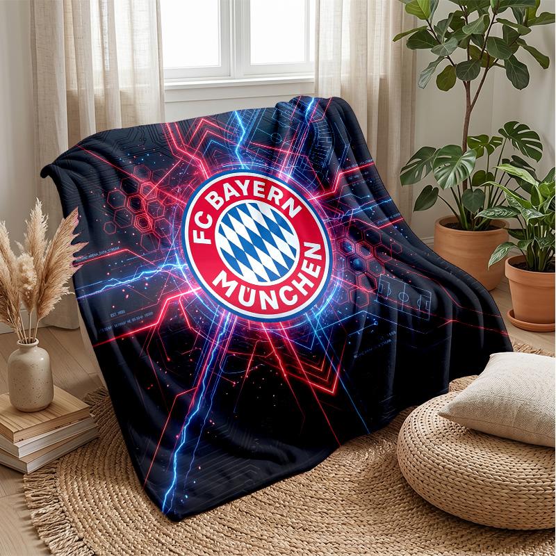 Bayern Munich Theme blanket Soft Flannel Blanket Plush Throw Blanket Cozy Sofa Bed Blanket for Home Decor