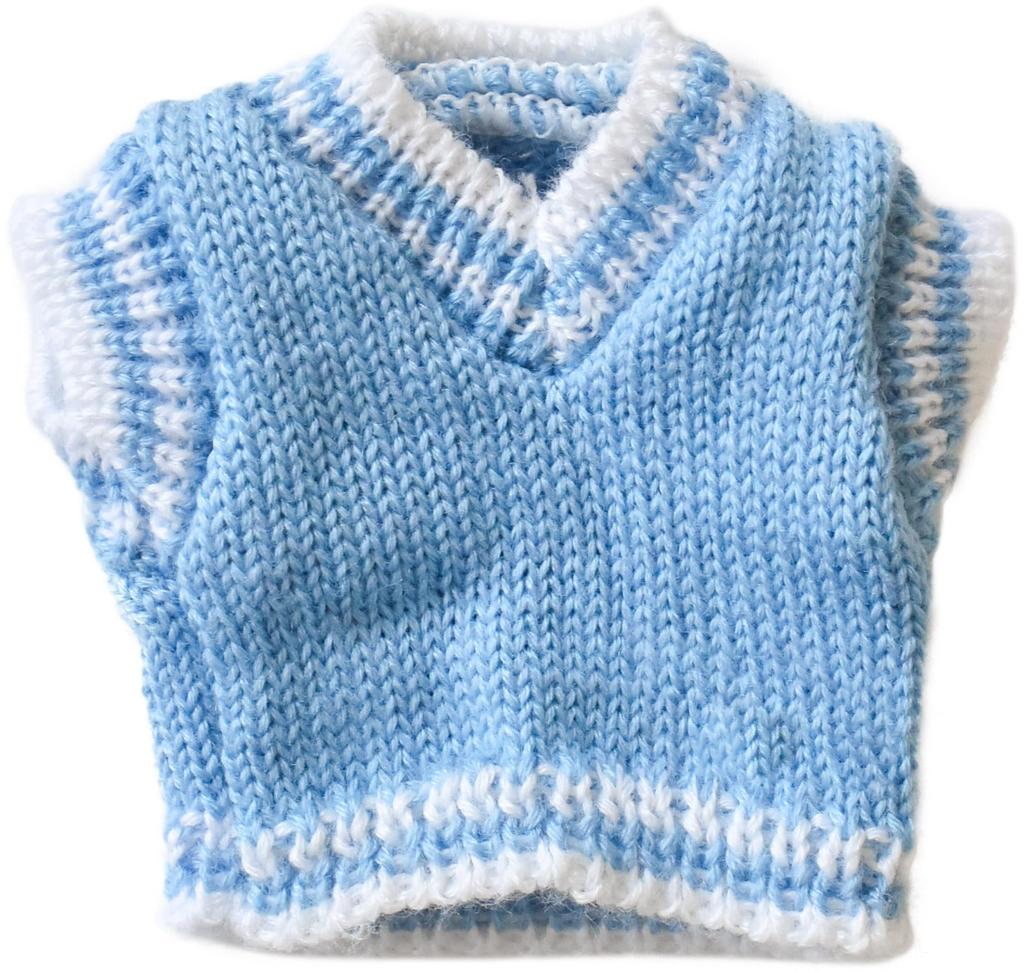 L5894232 Pendant Birthday Bear Vest Light Blue