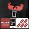 Car Seat Belt Buckle Cover Leather Protector Anti-collision Case For Mazda 2 3 5 6 Axela Atenza Speed 6 CX3 CX4 CX5 CX7 CX8 CX9