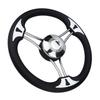 13.5inch Universal Stainless Steel Steering Wheel Without Knob Replacement Marine Accessories Boat Steering Wheel