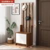 Multi Layer Simple Wooden Shoe Rack Vertical Storage Organizer Cabinet Hallway Shoe Rack Minimalist  Furniture