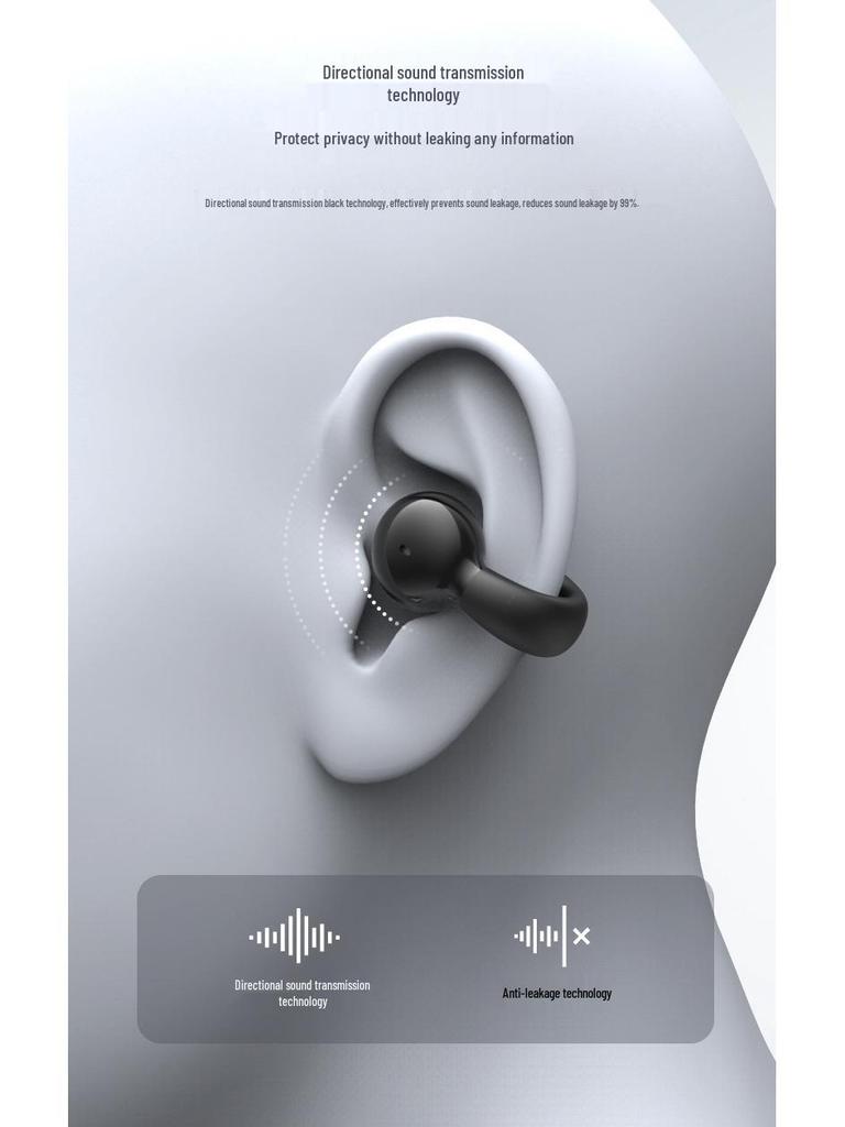YX03 Bluetooth Over-Ear Wireless Earbuds: Comfortable Fit & High-Quality Sound for Sports & Calls
