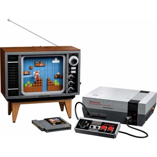 LEGO Super Mario Nintendo Entertainment System Spielzeug Geschenk Geburtstagsblock Weihnachten Männer Frauen Mario Waren Spiel 71374 LEGO(R)