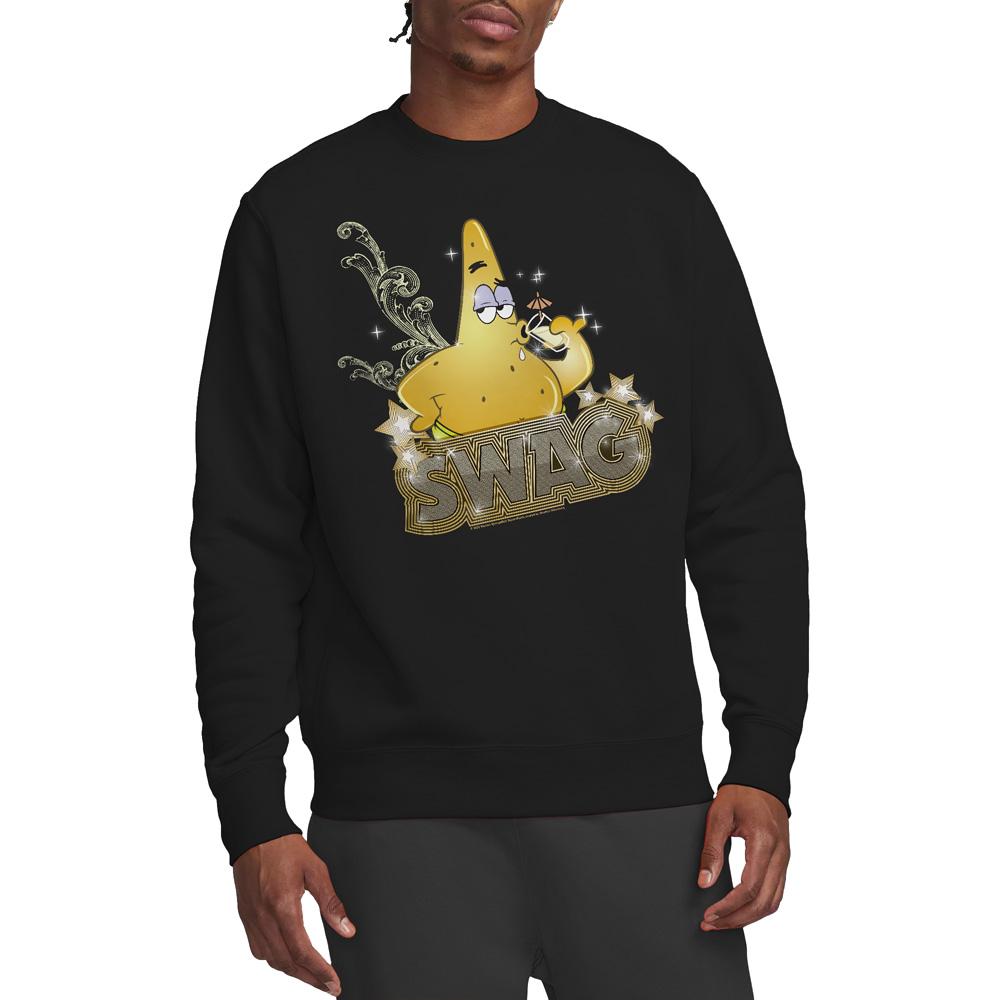 SpongeBob SquarePants Unisex Adult Patrick Has Swag Sweatshirt