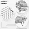 3pcs stainless steel air fryer rack, stackable food dehydration tool, can cook multiple types of food at once