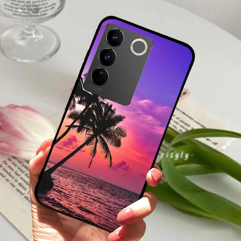 For Vivo V2230 V27 Pro 5G Case Popular Animal Cool Soft Back Protective Cover For Vivo V2237 V27e VivoV27 V 27 E Phone Bag Case
