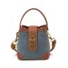 Small-scale Design Color-matching Handbag - Fashionable Crossbody Bag for Women, Single-shoulder Bucket Bag