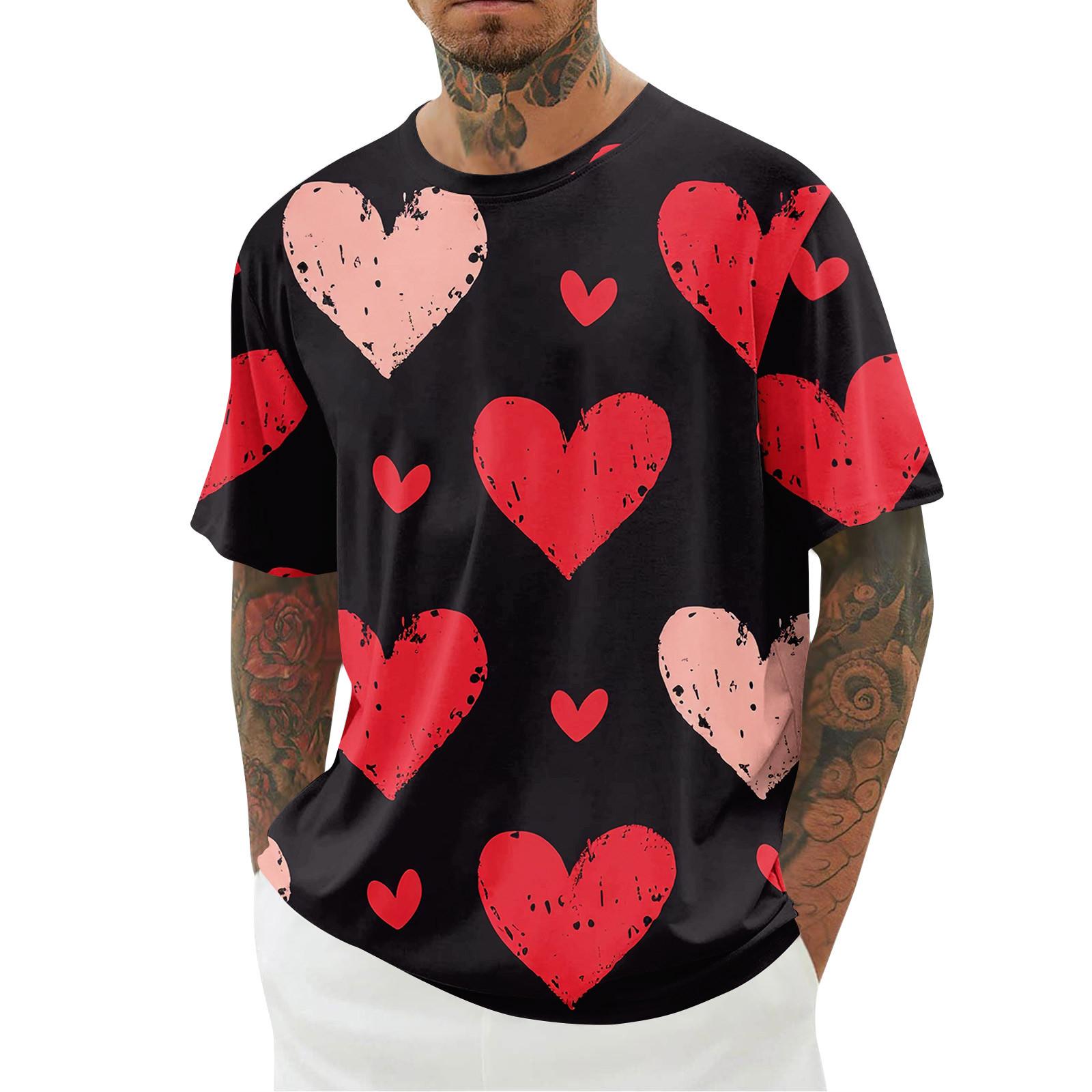 

Мужская футболка, свободный повседневный топ с короткими рукавами, мужской топ с короткими рукавами XXL фиолетовый