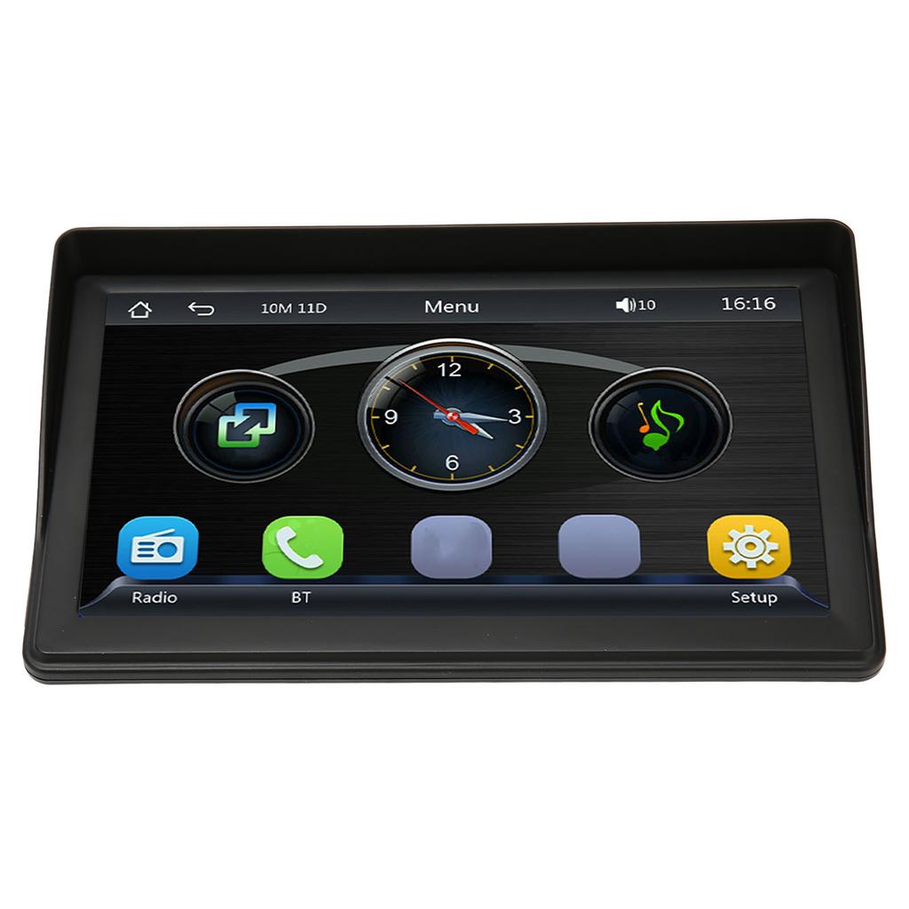 Auto MP5 Player 7 Zoll Touchscreen Multimedia Player Multifunktionales Autoradio mit Sonnenblende LED