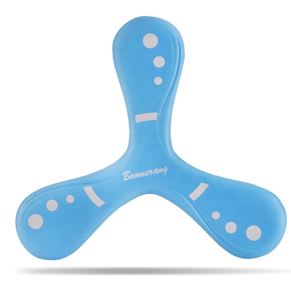 

Профессиональный трехлопастной бумеранг Интерактивная игра бросание-ловля Игрушка Подарок на день рождения синий