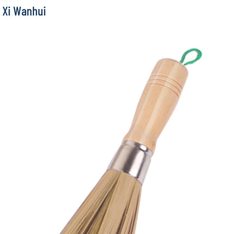 Natural Bamboo Slanted Pot Brush