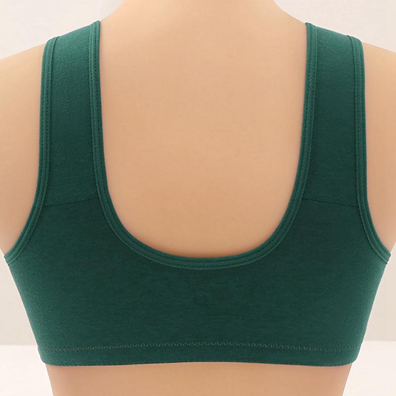 Women Large Size Front-closure Bra Vest Style Bra