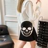 Devil Halloween Skull Shoulder Bag Creative Novelty Leather Candy Bag Ghost Crossbody Bag  Women
